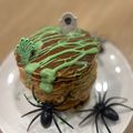 El cooksnap de Marieta cuando hizo Tortitas fit de calabaza para Halloween🎃🥞.