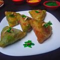 POONAM ARORA's cooksnap of when they made Mini Italian Samosa.