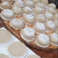 El cooksnap de Cristina Alvarez cuando hizo Sorrentinos caseros rellenos con jamón, ricota y queso.