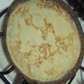 El cooksnap de Gisela cuando hizo Panqueques con dulce de leche.