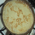 El cooksnap de Gisela cuando hizo Panqueques con dulce de leche.
