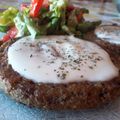 El cooksnap de Norali cuando hizo Hamburguesas de mijo y lentejas... riquísimas!.