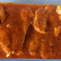 El cooksnap de estcolrod (Esther) cuando hizo Solomillo de pollo con salsa al curry, espárragos trigueros y huevo cocido.