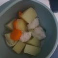 Cooksnap dari Ristianti Imelia untuk resep 60. MPASI 9bln - Sop baso udang