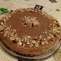 liliom1229 Cooksnap-ja, amikor elkészítette a(z) Gesztenyés sajttorta sütés nélkül (low carb) receptet.