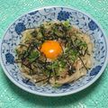 tokotann's cooksnap of when they made 5分で完成＊濃厚やみつき油そば風うどん.