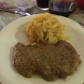 El cooksnap de Sara Mena cuando hizo Solomillo de pavo en salsa de champiñones.