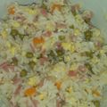 El cooksnap de Claudia Coronel cuando hizo Arroz chino (frito).