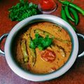 Geeta Panchbhai का कुकस्नैप जब उन्होंने हैदराबादी मिर्ची सालन (hyderabadi mirchi salan recipe in Hindi) बनाया था।