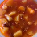 El cooksnap de Flory Ioana cuando hizo Patatas a la riojana.