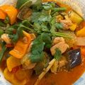 クック9D24BM☆'s cooksnap of when they made Eggplant & Chicken Thai Red Curry.