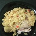 El cooksnap de Anyta Garcia cuando hizo Arroz con pollo y azafrán!.
