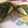 El cooksnap de Maria Belén Fernández cuando hizo Pascualina de acelga queso y huevo batido.