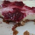 El cooksnap de Rafricana cuando hizo Philadelphia Cheesecake sin horno con cobertura de fresa.