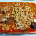 El cooksnap de Blanca Cortés Serrano cuando hizo Fabada Asturiana olla exprés.