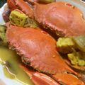 Cooksnap dari NasgorQbda Agak Cool untuk resep Kare Rajungan Pedas
