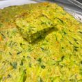 El cooksnap de Victoria cuando hizo Fainá de zapallitos, queso y zanahoria.