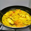 Cooksnap Nur Nadiah semasa beliau membuat Gulai Udang Pucuk Paku.