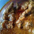 Dipanwita Ghosh Roy's cooksnap of when they made Kolkata Famous Golbari Style Mutton Kosha.