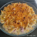 El cooksnap de Luisina cuando hizo Macarrones a la gratén con salsa de carne y bacon.