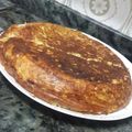 El cooksnap de Oscar Silvio cuando hizo Tortilla de patatas con huevos camperos.