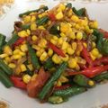 Cooksnap dari Dini Harsely untuk resep Tumis kacang panjang dan jagung