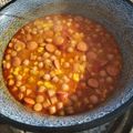 Juhász Tímea Cooksnap-ja, amikor elkészítette a(z) Nokedlis lecsó bográcsban receptet.