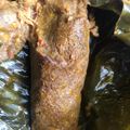 Dan's cooksnap of when they made Plantain Moimoi aka Epiti Plantain (Ukpo Ogede).