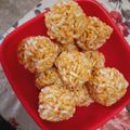Soni Mehrotra का कुकस्नैप जब उन्होंने मामरा के लडडू (mamra ke ladoo recipe in HIndi) बनाया था।