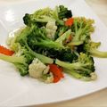 王遠貞 的 清炒雙色花椰 cooksnap