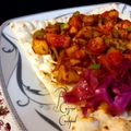 𝓟𝓮𝓻𝓼𝓲𝓪𝓷 𝓒𝓾𝓲𝓼𝓲𝓷𝓮's cooksnap of when they made Capsicum, Fry potato and Tomato Subji.