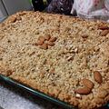 El cooksnap de Gaby Paz cuando hizo Pastel de manzanas con streusel de semillas de amapola.