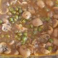 Mamoni Banerjee's cooksnap of when they made মটর মাশরুম.