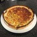 El cooksnap de jaime alvarez cuando hizo Quiche pollo y champiñones.