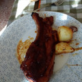 El cooksnap de Isabel Casi cuando hizo Costillas de cerdo con miel al horno.