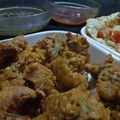 sona hirani's cooksnap of when they made Kanda Bhaji (Onion fritters).