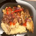 El cooksnap de merrygra cuando hizo Pescado al horno bien rico y fácil, con cebolla y morrón.