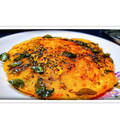 Shruti S's cooksnap of when they made Instant Rava Handvo (Traditional Gujarati Handvo).
