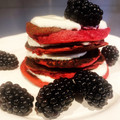 El cooksnap de Lub cuando hizo Tortitas Red Velvet.