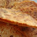 Deepa Rupani's cooksnap of when they made પાપડ પરાઠા.