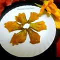 Sheela Biswas 's cooksnap of when they made কুমড়ো ফুলের বড়া (kumro fooler bora recipe in Bengali).