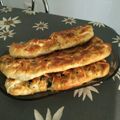 El cooksnap de Fuxi cuando hizo Hojaldre relleno con queso de cabra, rúcula, tomate y champiñones .