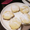 El cooksnap de Natalia Rivas cuando hizo Alfajores de maizena.