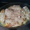 El cooksnap de Tatiana Mbek'nann cuando hizo Pastel de filetes de merluza con mostaza.