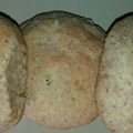 El cooksnap de Maria Isabel Escobar cuando hizo Pan de Salvado.