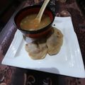 Tehmina Hashmi's cooksnap of when they made Dumplings in Mee Hon Soup.