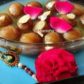 Manisha Malvi Angaitkar's cooksnap of when they made Wheat flour gulab jamun.