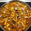 El cooksnap de Silvia Viura Garcia cuando hizo Fideuá de marisco.