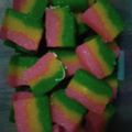 Cooksnap dari nuraini untuk resep Kue singkong pelangi kenyal..