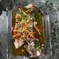 Cooksnap dari Beautiful Mom untuk resep 33. Ikan tim ala hongkong